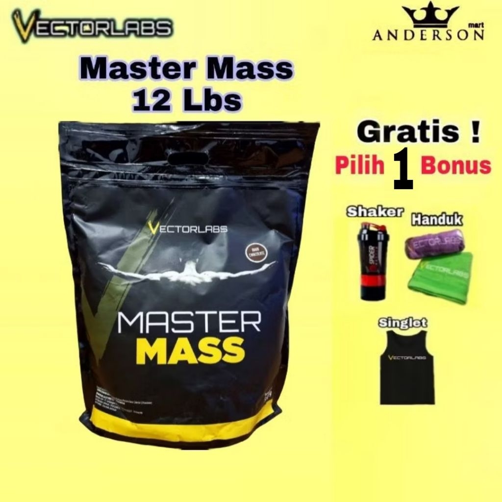 VECTORLABS MASTER MASS 12 LBS MASTERMASS MASS GAINER Whey protein