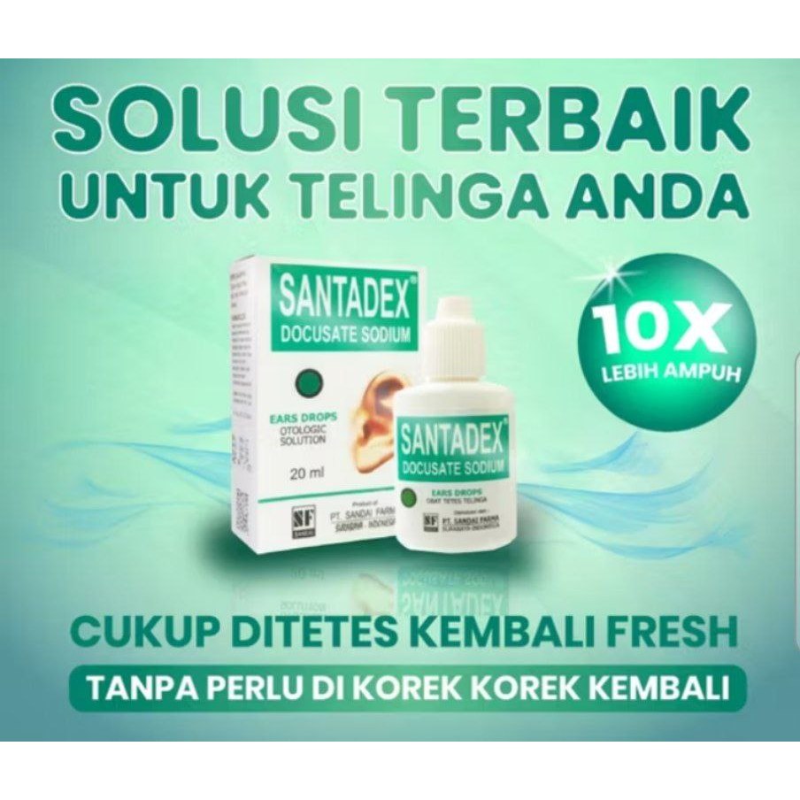 Obat Sakit Tetes Telinga Pelunak Kotoran Keras Budeg Congek Gatal Tuli Berdengung Berair Dan Bau