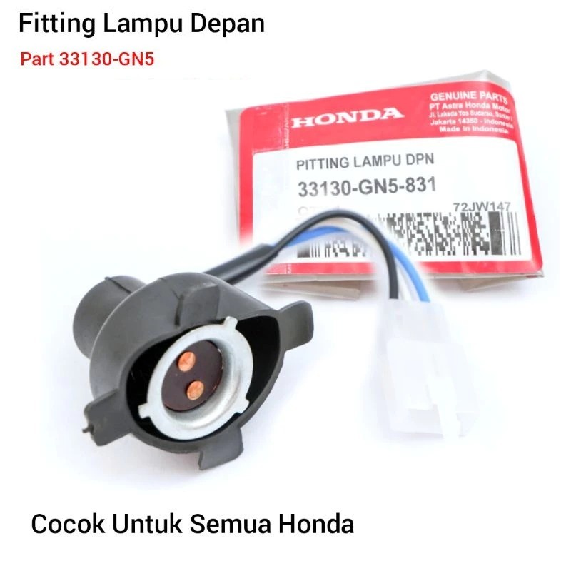 20F GN5 FITTING LAMPU DEPAN GRAND GN5 Piting Fiting Lampu Socket Soket Cord Assy Socket Lampu Grand 