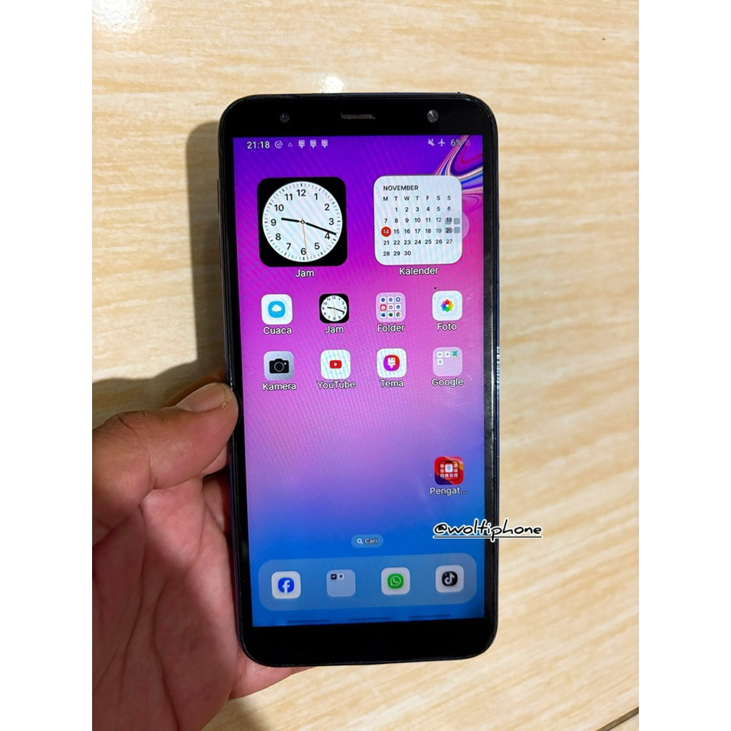 SAMSUNG GALAXY J6+ 2/32 4G LTE HANDPHONE ANDROID SECOND MURAH