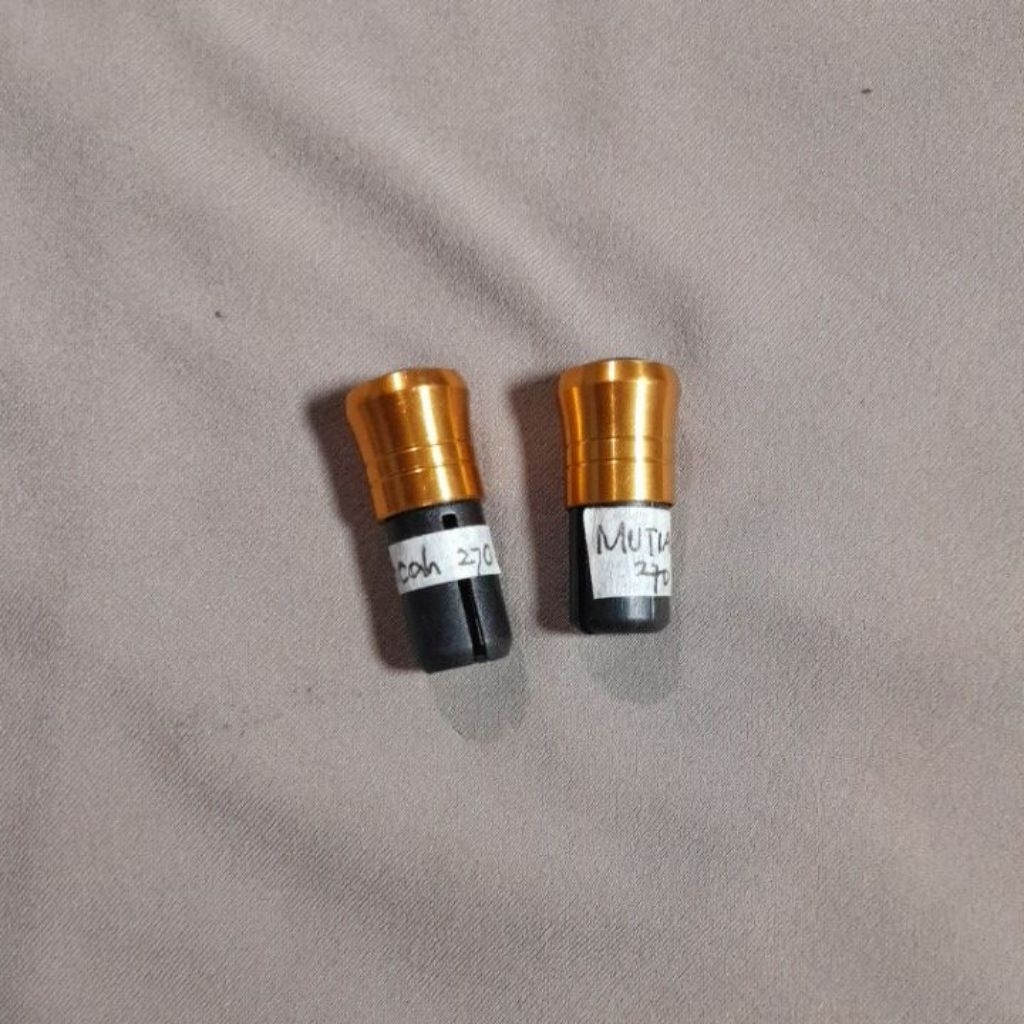 tutup atas joran tegek oregon mutiara / silincah 270cm original ruas pendek