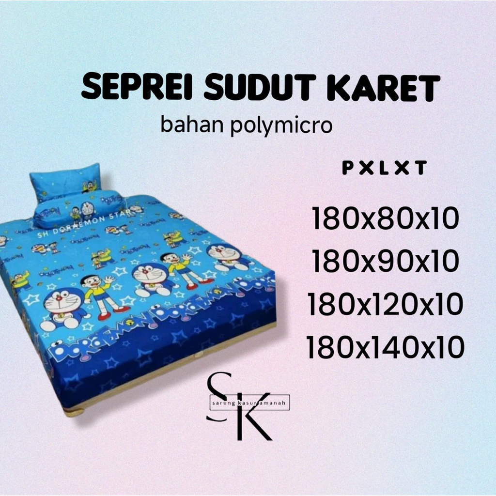 seprei sudut karet uk 180x80x10,180x90x10,180x120x10,180x140x10