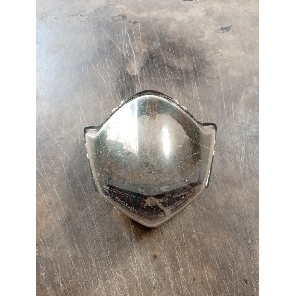 Mika Kaca Lampu Depan Headlamp Yamaha Vixion Old Lama 2010-2012 Original Second TERMURAH