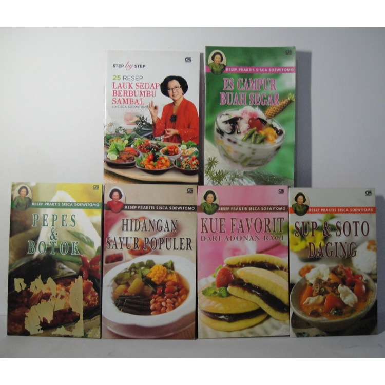 Kumpulan Buku Resep Sisca Soewitomo