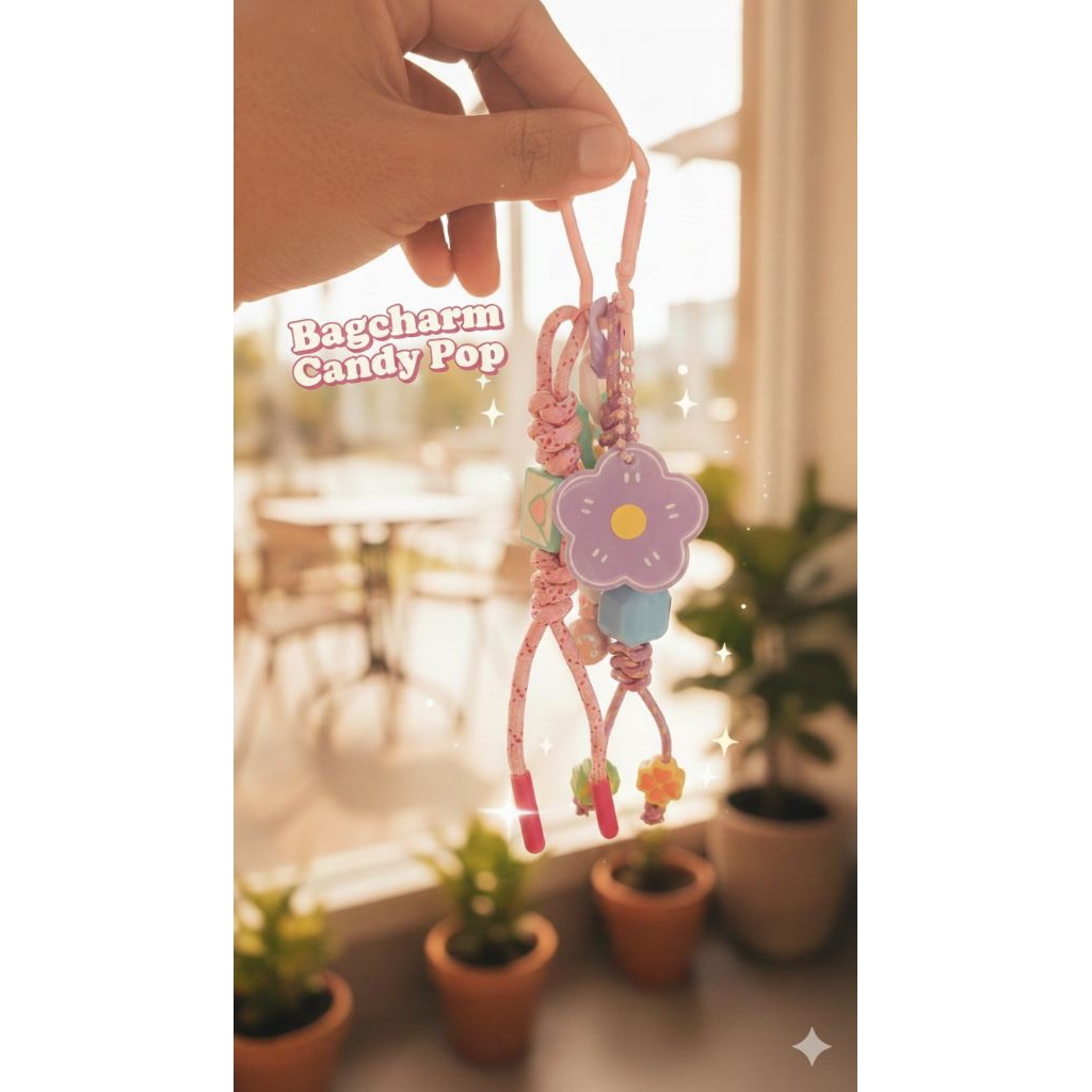 bag charm candy pop