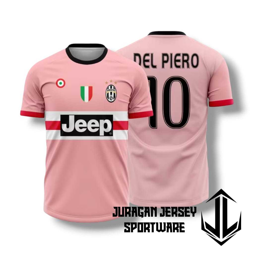 JERSEY JUVENTUS AWAY 2015 SPESIAL EDITION DEL PIERO FREE NAMA DAN NO PUNGGUNG