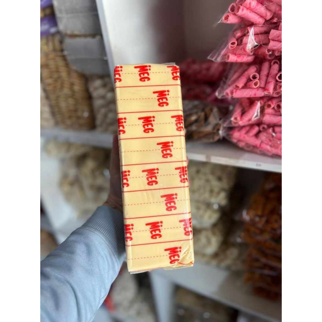 Keju Meg Cheddar 2kg,Keju Prochiz Gold 2kg dan Keju Kraft Cheddar 2kg foil