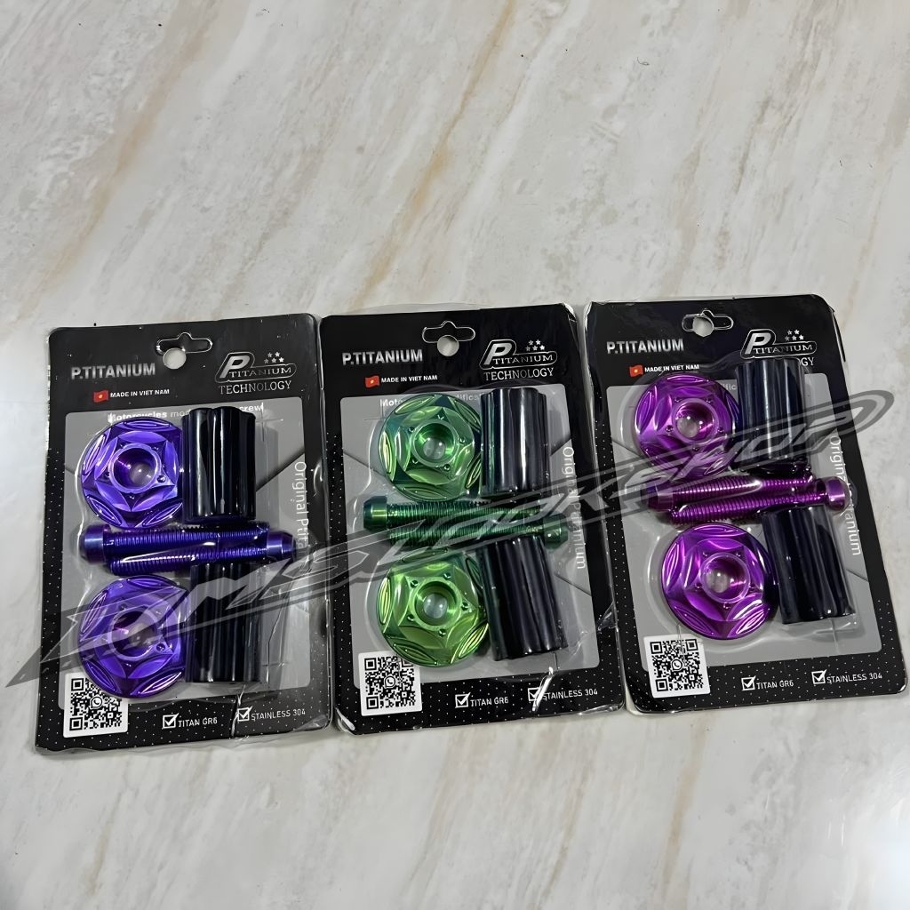 Jalu stang bandul stang titanium original vietnam