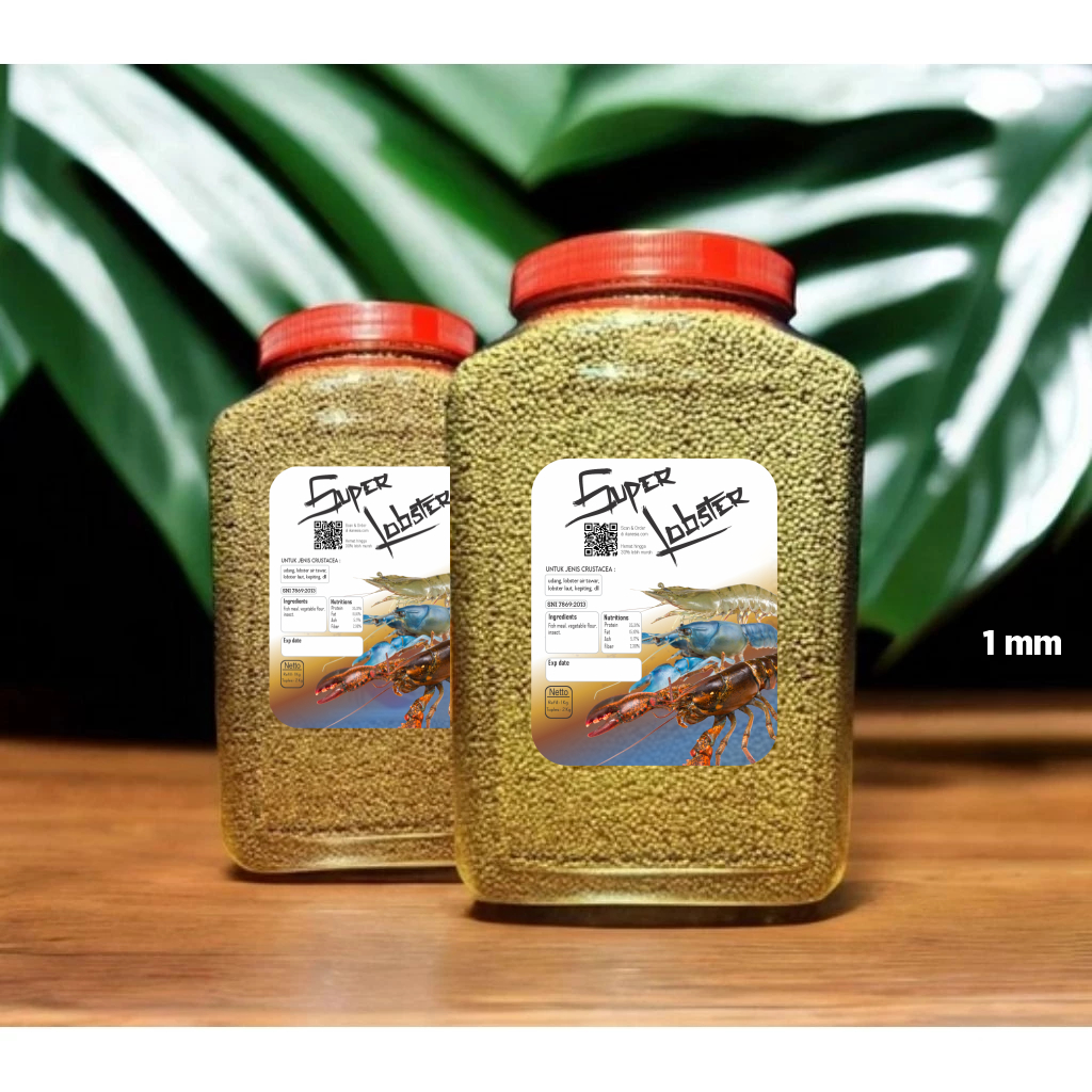 Ikanesia - Super Lobster & Udang Premium Pakan Tenggelam Cepat Molting