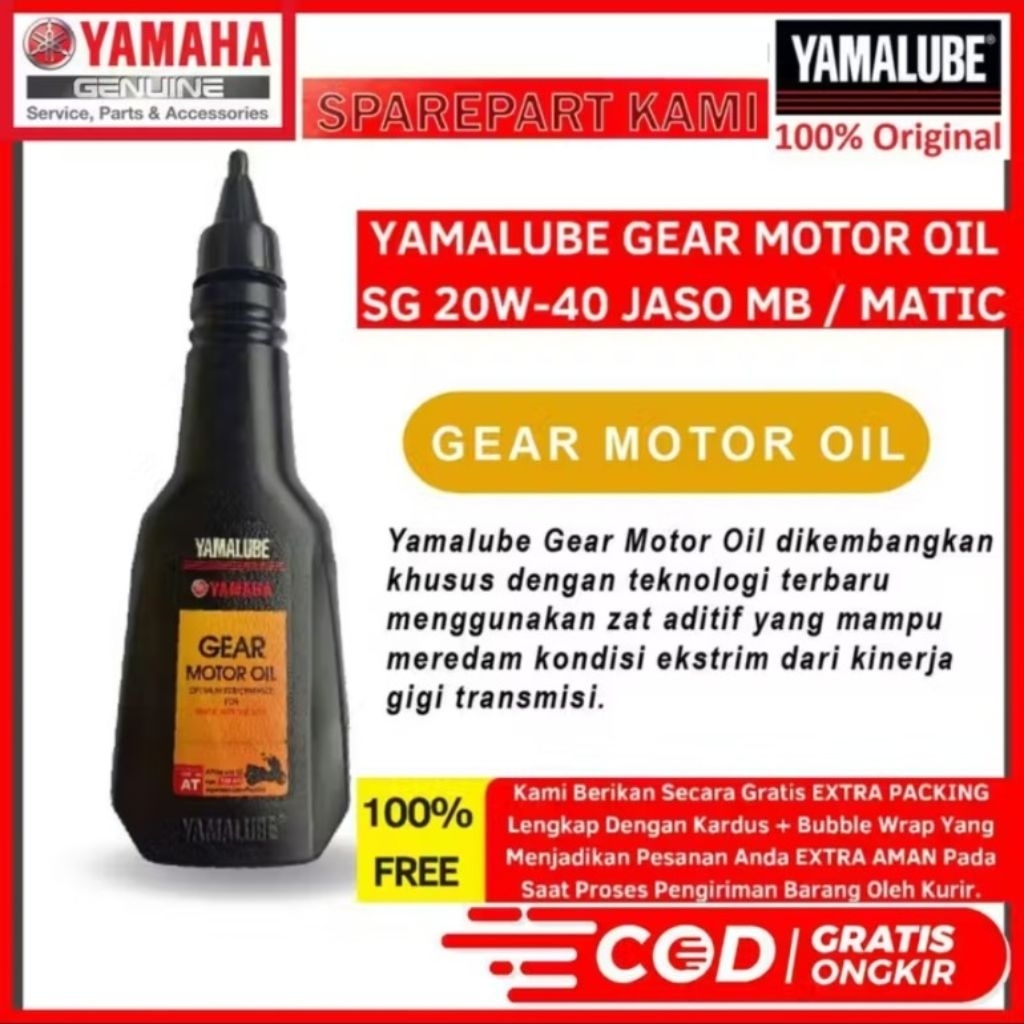 promo oli gardan Yamalube / oli gardan Yamaha 150ml / oli gardan Yamalube 150ml / oli gear gardan Ya