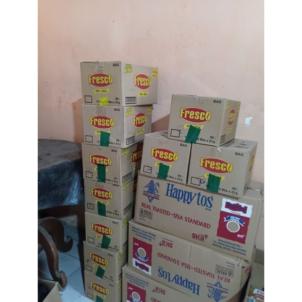 kopi fresco hitam 1 dus