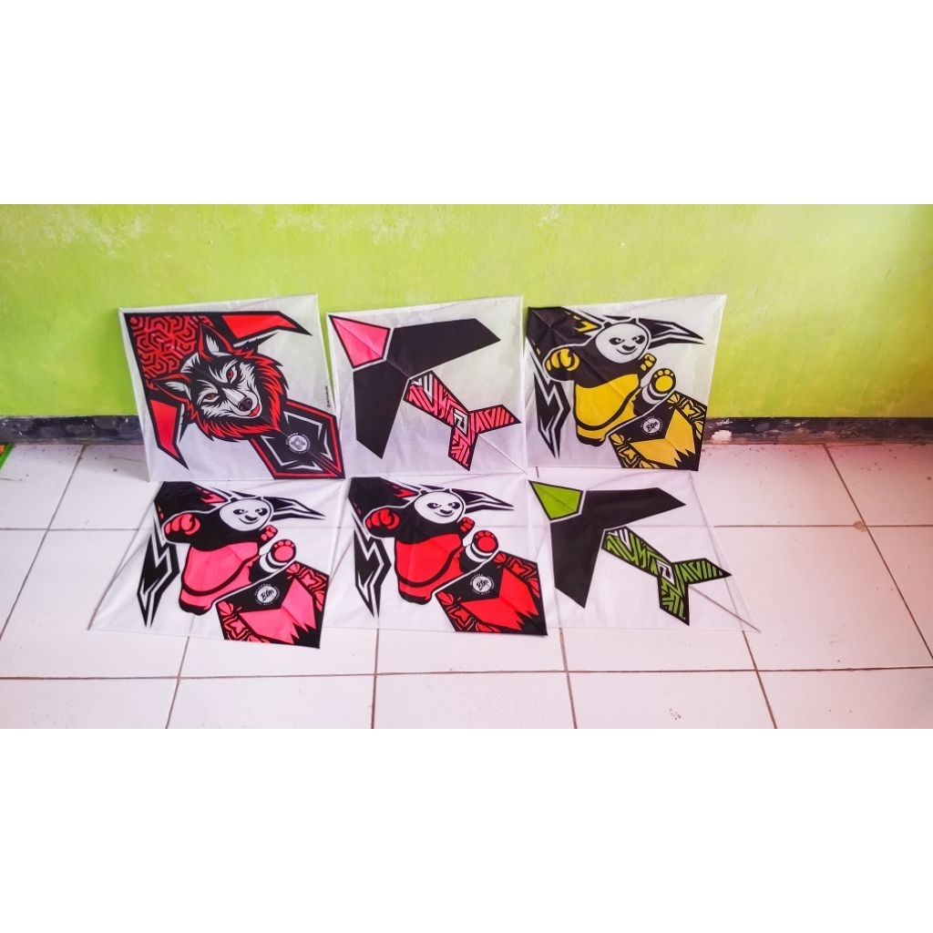 layangan sukhoi super apus lilitan (minim 25 pcs)