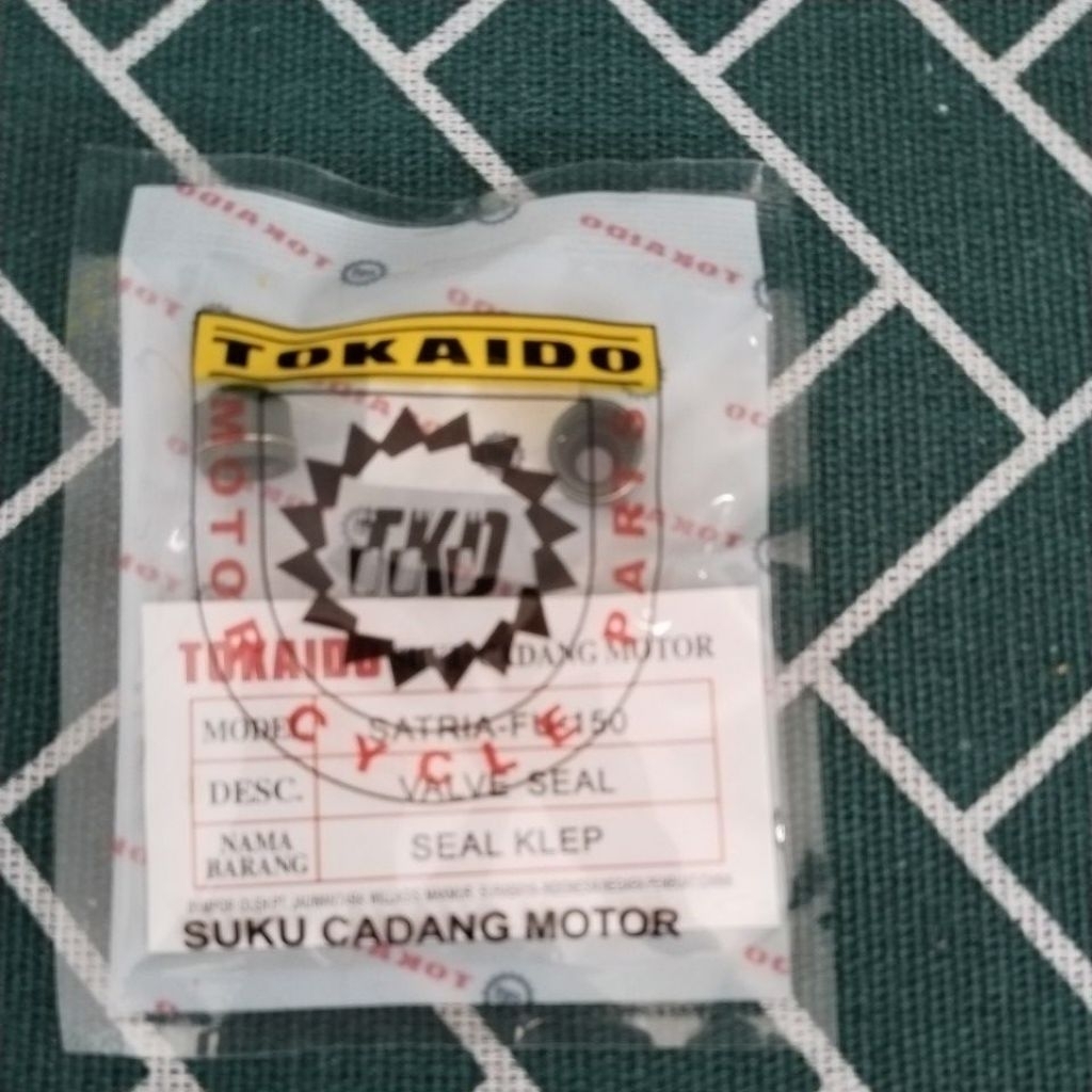 seal klep TOKAIDO original 1 set buat motor SATRIA-FU-150
