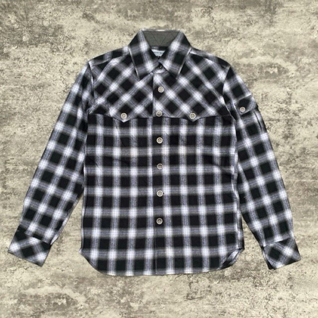 Flane Veterano Hitam / Flannel Veterano Hitam