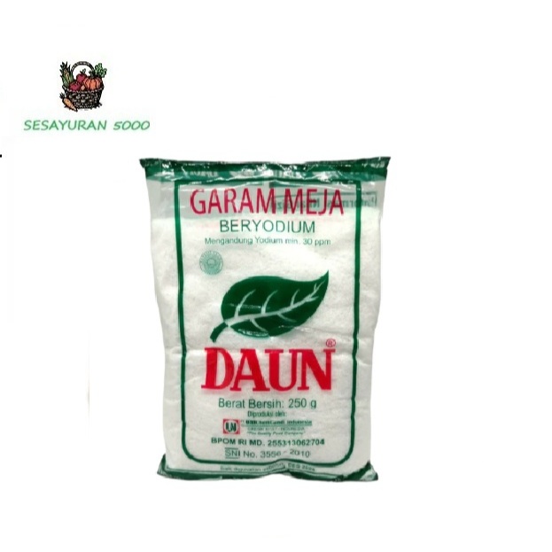 GARAM MEJA GARAM DAUN 250gr
