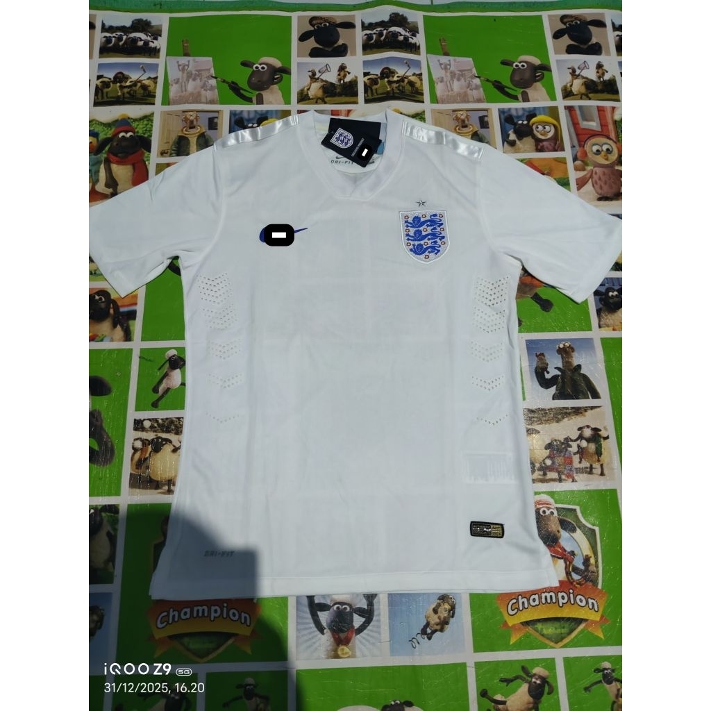 Jersey Piala Dunia Timnas Inggriss 2014 Home