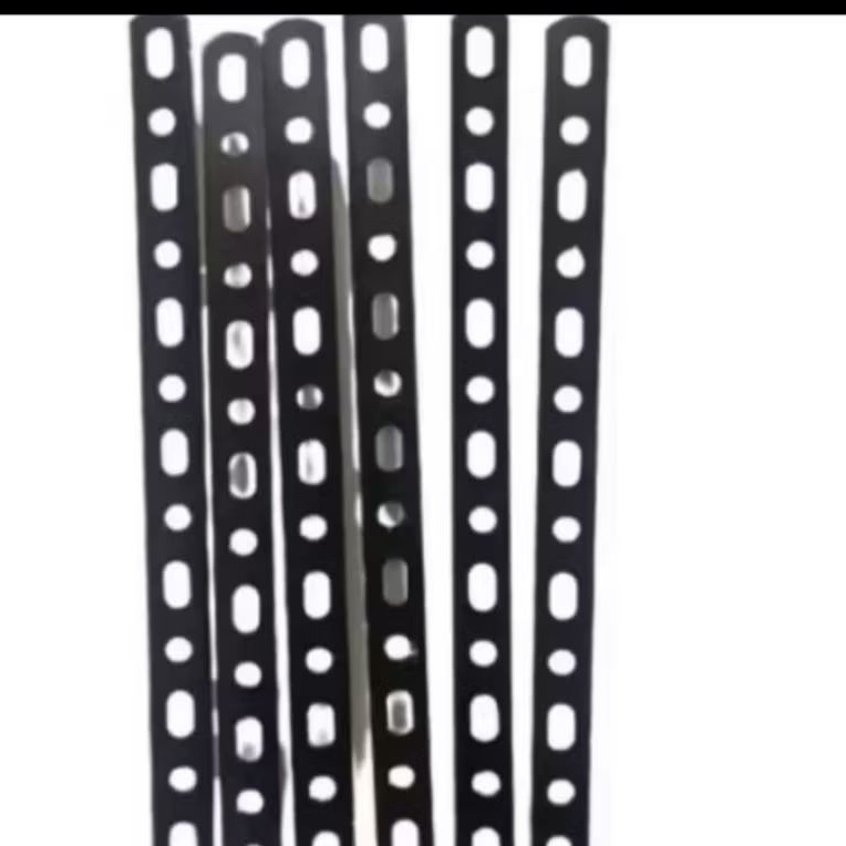 Plat Bracket Breket Bolong Lubang Besi Breket Lampu Tembak Universal Besi plat besi lubang plat brak