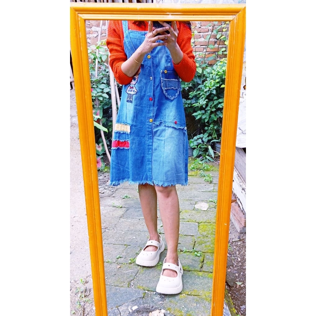 PRELOVED OVERALL LEVIS| BAJU CEWEK MURAH| PRELOVED MIRAH| OVERALL WANITA JEANS SABRINA MURAH