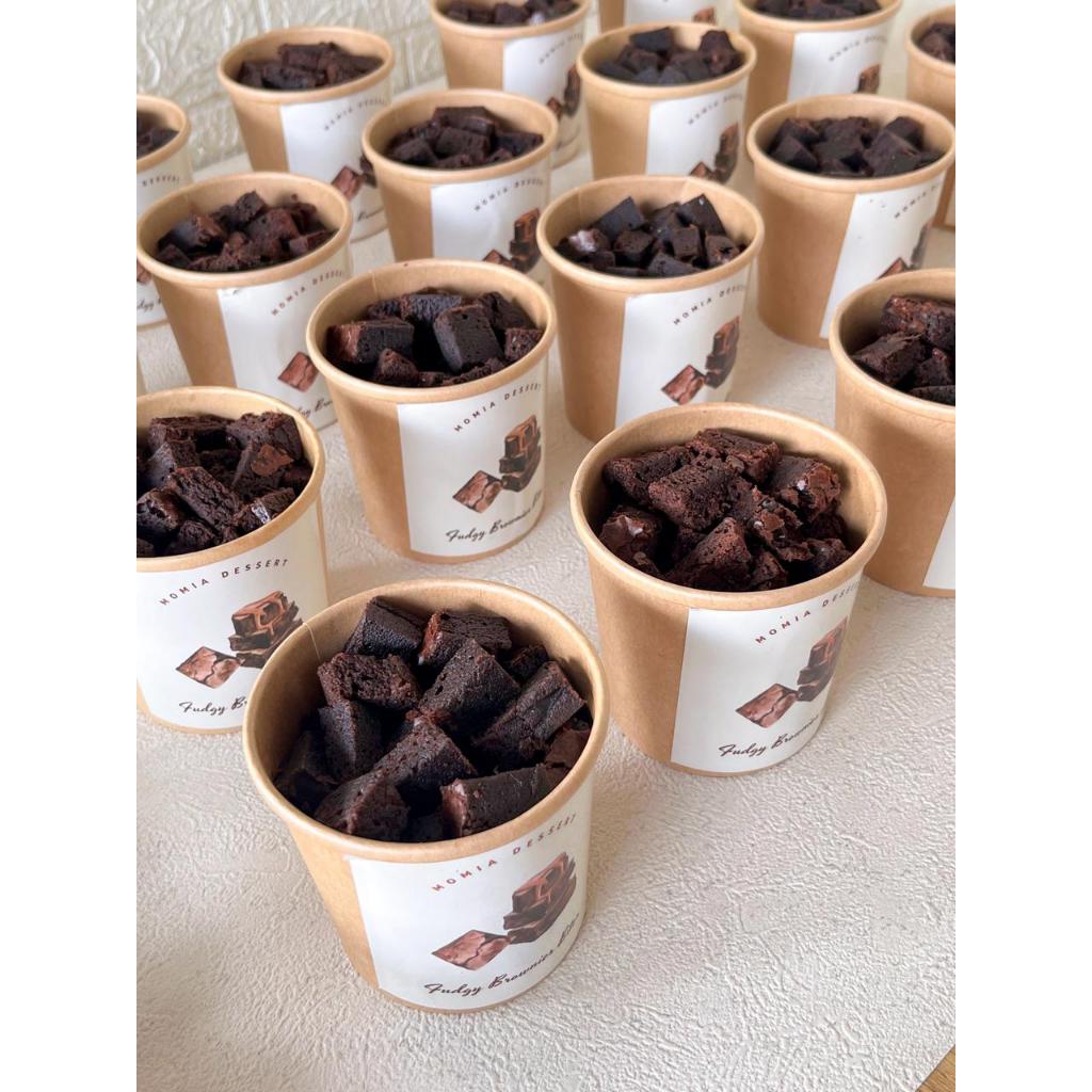 Fudgy Brownies Bites / Fudgy Brownies Cup