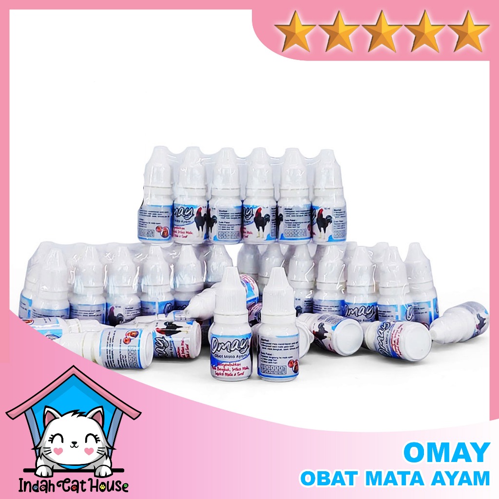 Omay Obat Sakit Mata Ayam 10ml Obat Tetes Mata Ayam Jago Laga Aduan Petarung Jantan Bangkok Ternak B