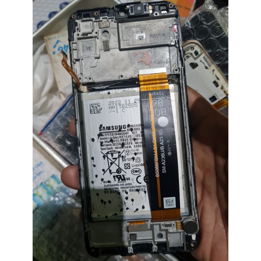 lcd samsung A23 5G ori copotan