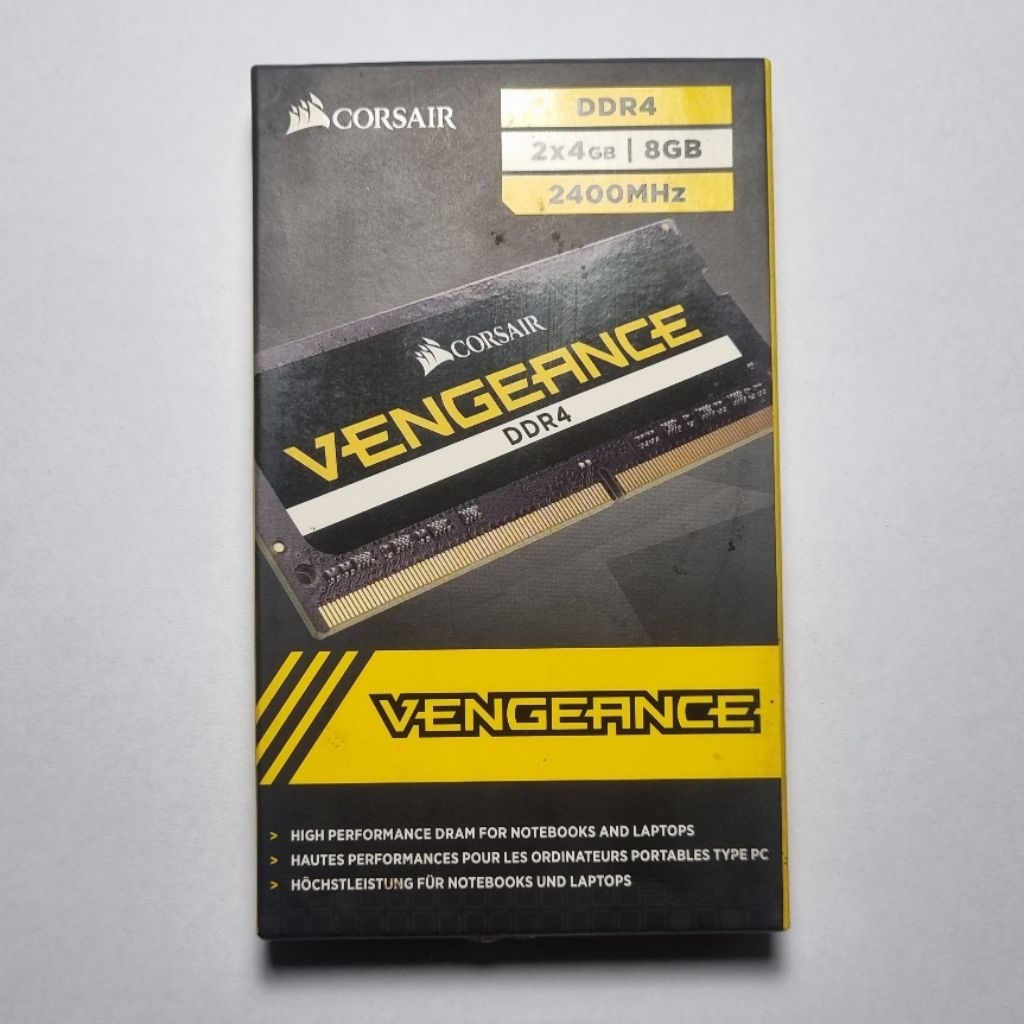 Ram Laptop 2 x 4GB 8GB DDR4 Corsair Vengeance 2400mhz