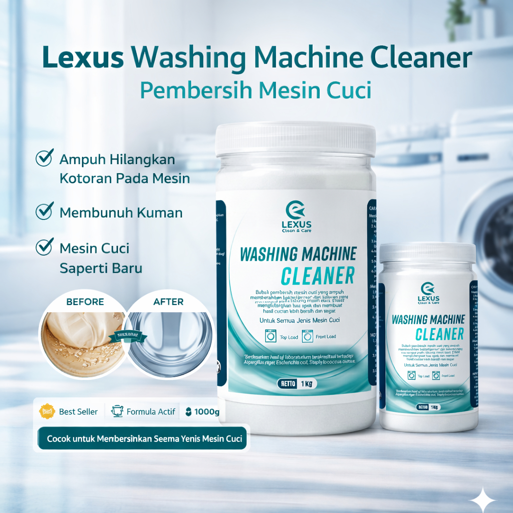 Lexus Washing Machine Cleaner Pembersih Mesin Cuci