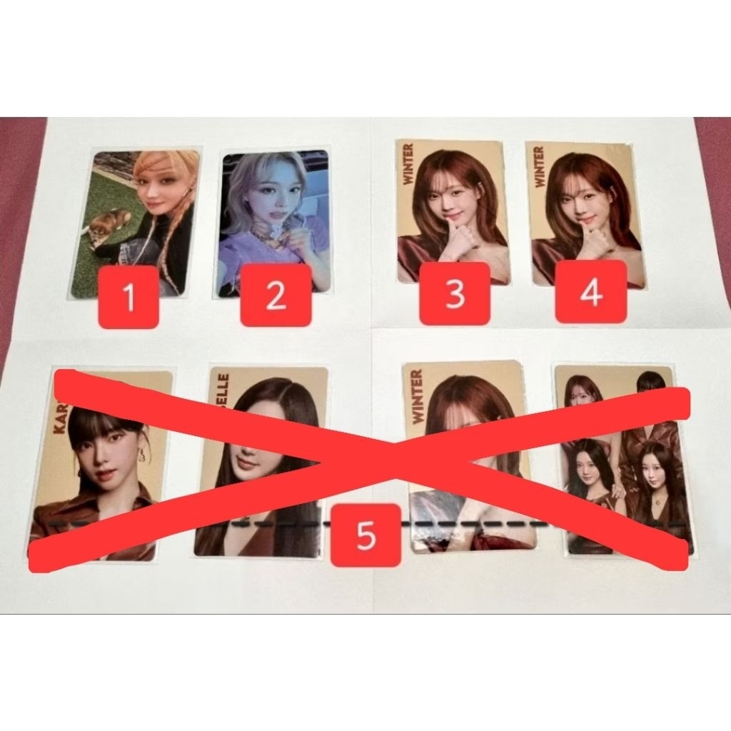 PC aespa | Photocard aespa