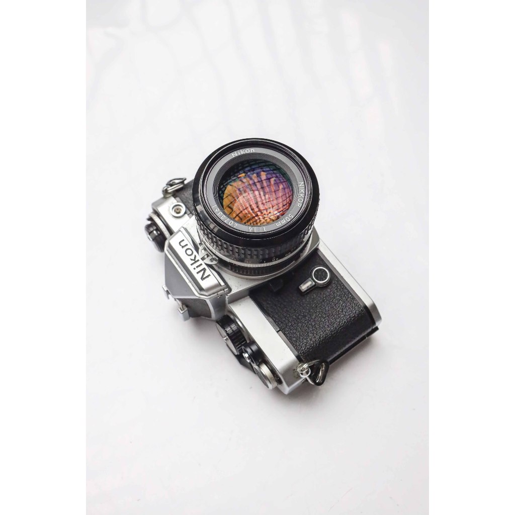 Kamera Analog Nikon FE kit 50mm f1.4 AI Mulus Normal 