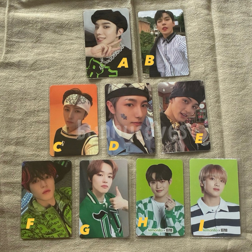 Photocard, Polaroid, Postcard, dan Poster NCT - NCT 127 & NCT DREAM 100% ORI