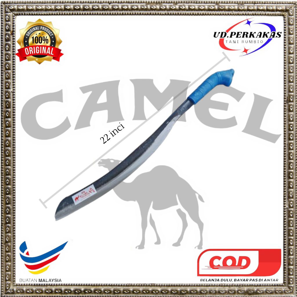 PARANG CAMEL RJM PREMAN 22 INCI ORIGINAL MALAYSIA