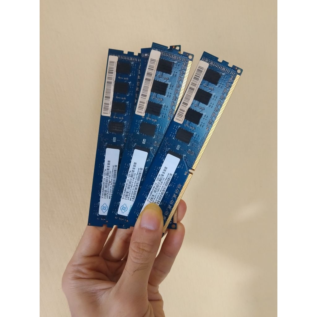 ram ddr3 4GB perkeping 10600 pc 1333mhz suport All Mobo G41 ke atas