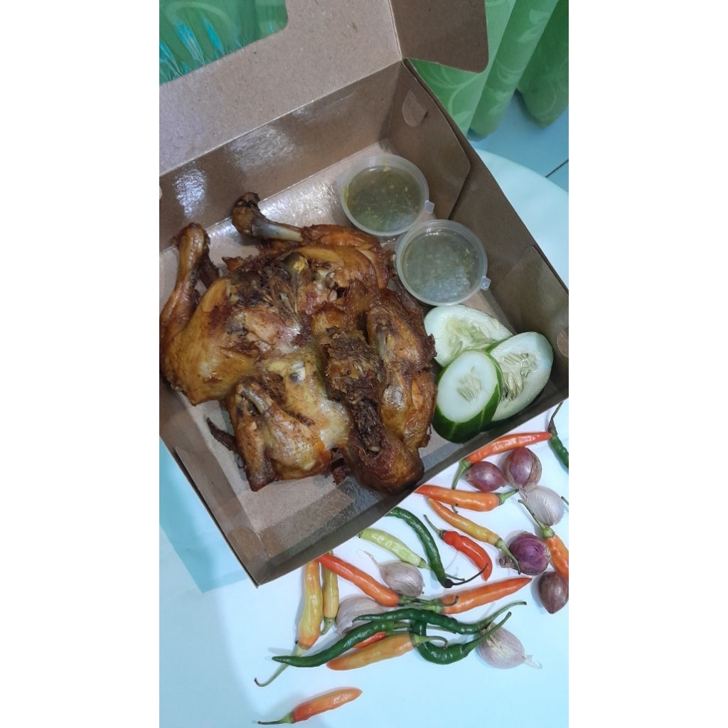 Ayam Lengkuas Bu Dewi - Hampers Ayam Goreng Lengkuas Laos Hampers Lebaran Ayam Utuh Ungkep Goreng Kr