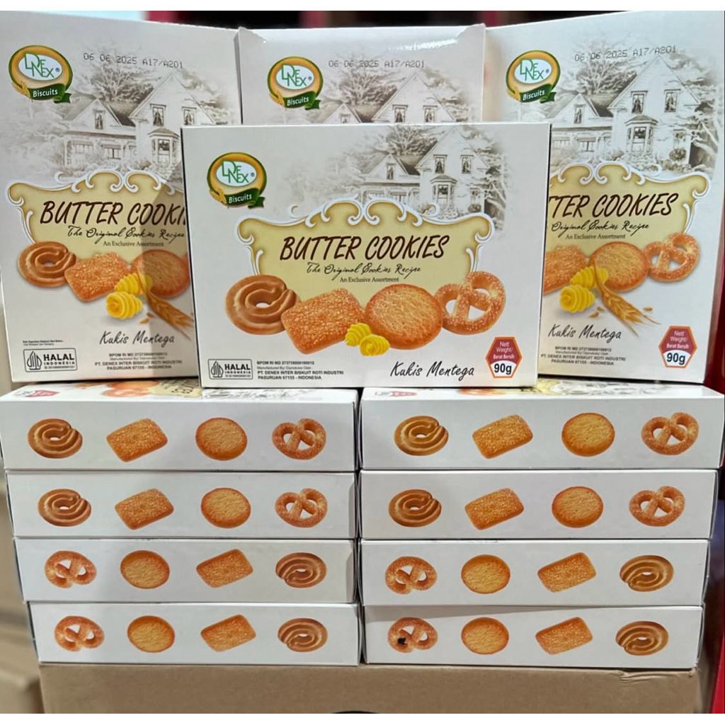 DENEX BUTTER COOKIES 90 GR