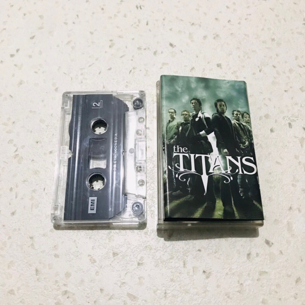 Kaset Pita THE TITANS - Album Self Title - Kaset Pita Original
