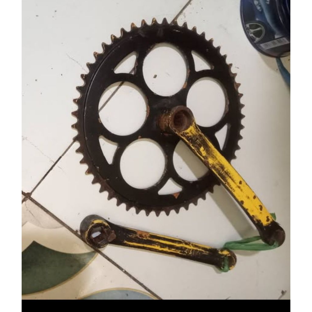 PEDAL GER PEDAL GEAR DEPAN MINION SEPEDA MINI SETT