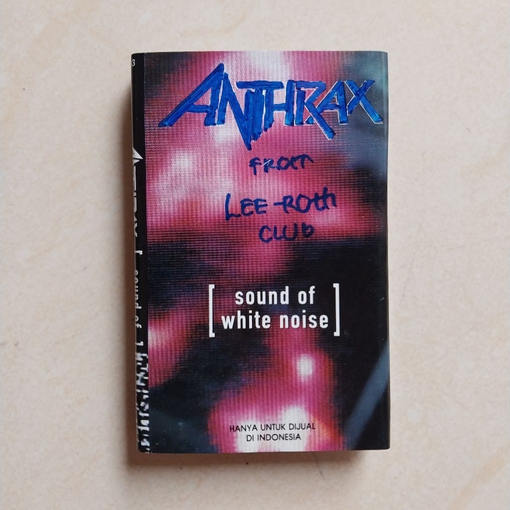 KASET ANTHRAX ALBUM SOUND OF WHITE NOISE