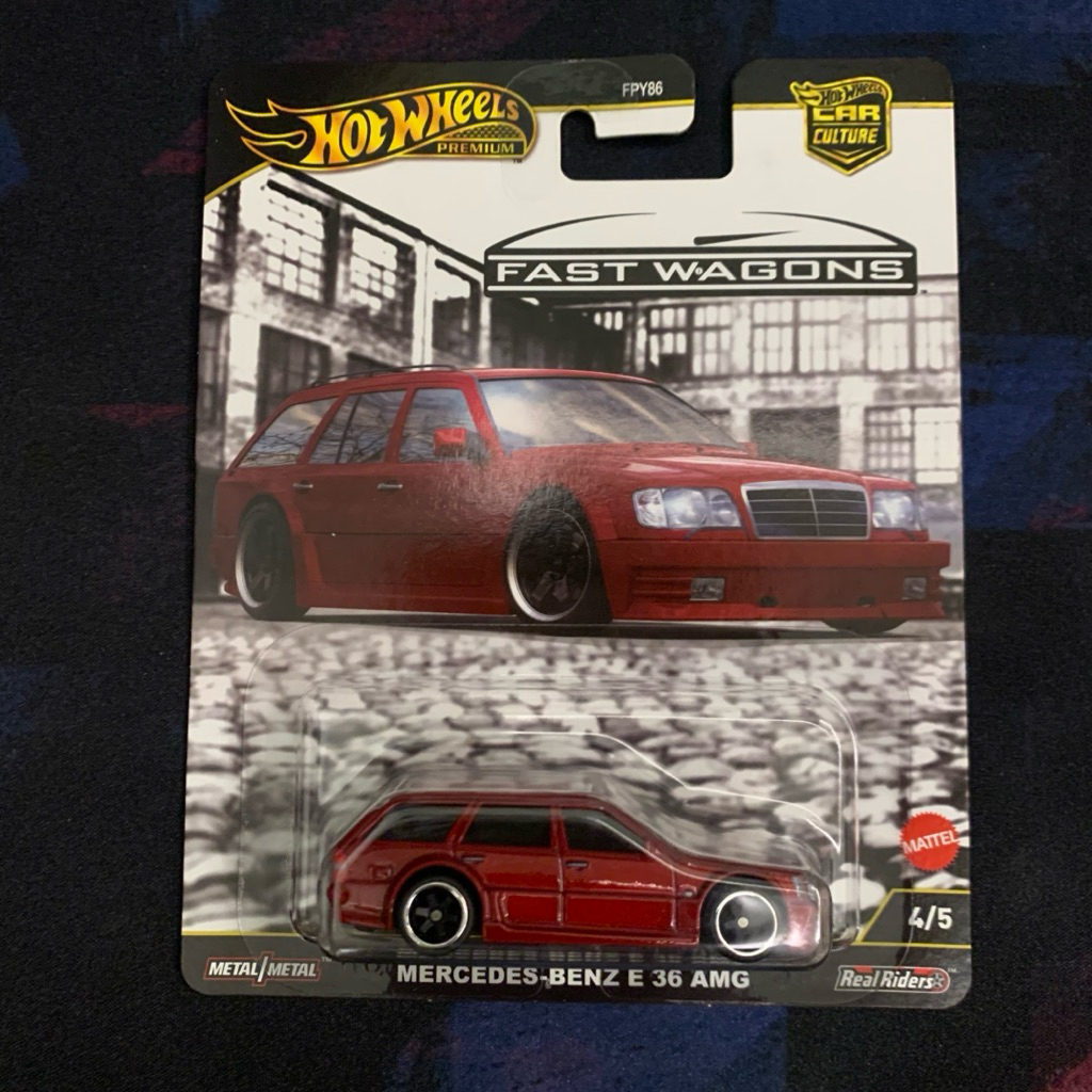 hot wheels premium mercedes benz e36 amg