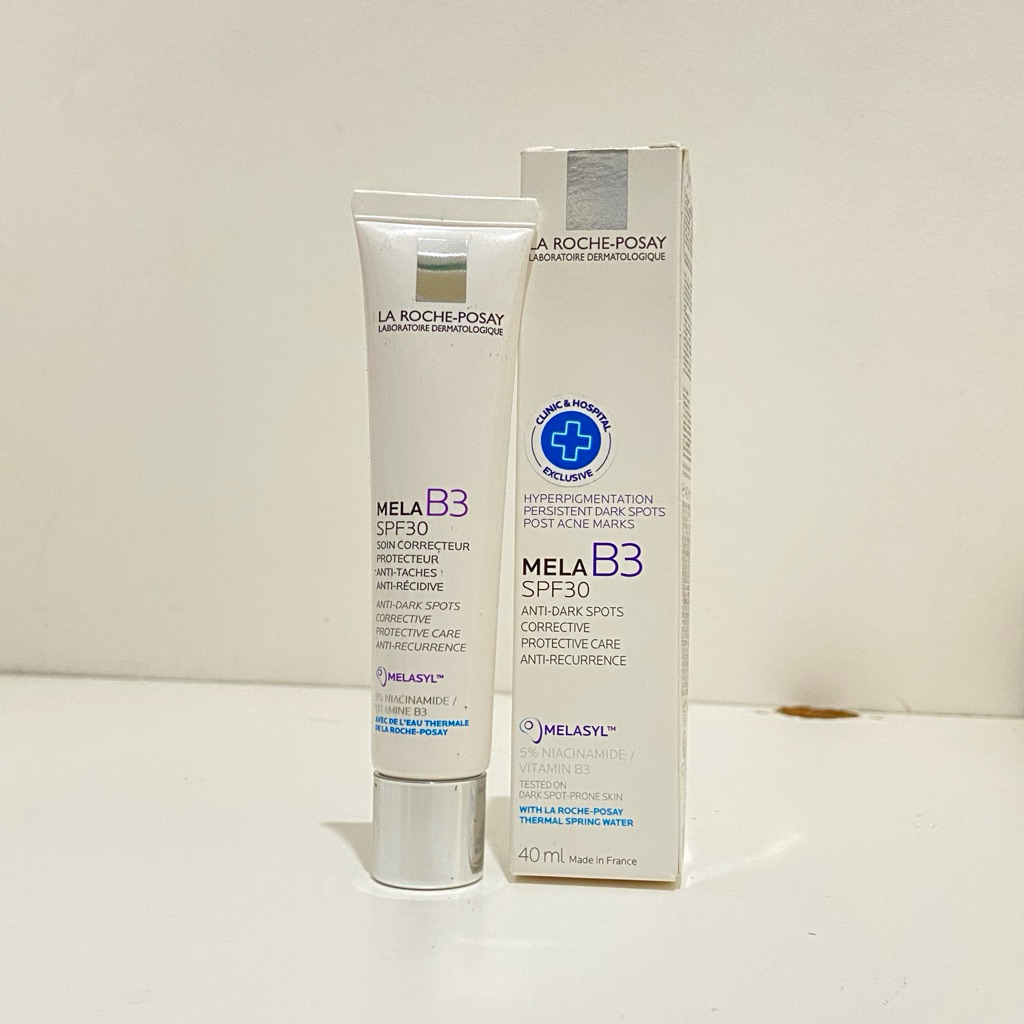 La Roche Posay Mela B3 UV Daily Sunscreen Dark Spot Corrector Niacinamide SPF 30 Moisturizer 40ml Pe