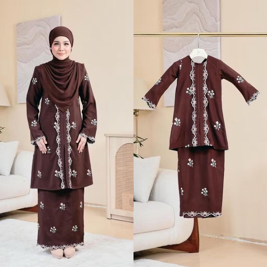 Kebarung Ibu dan Anak-Baju Kurung Malaysia