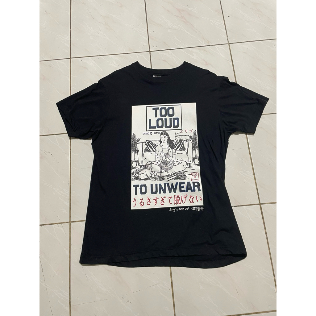 T-shirt Erigo x Jkt48 x Senikanji Shani Ex-Jkt48