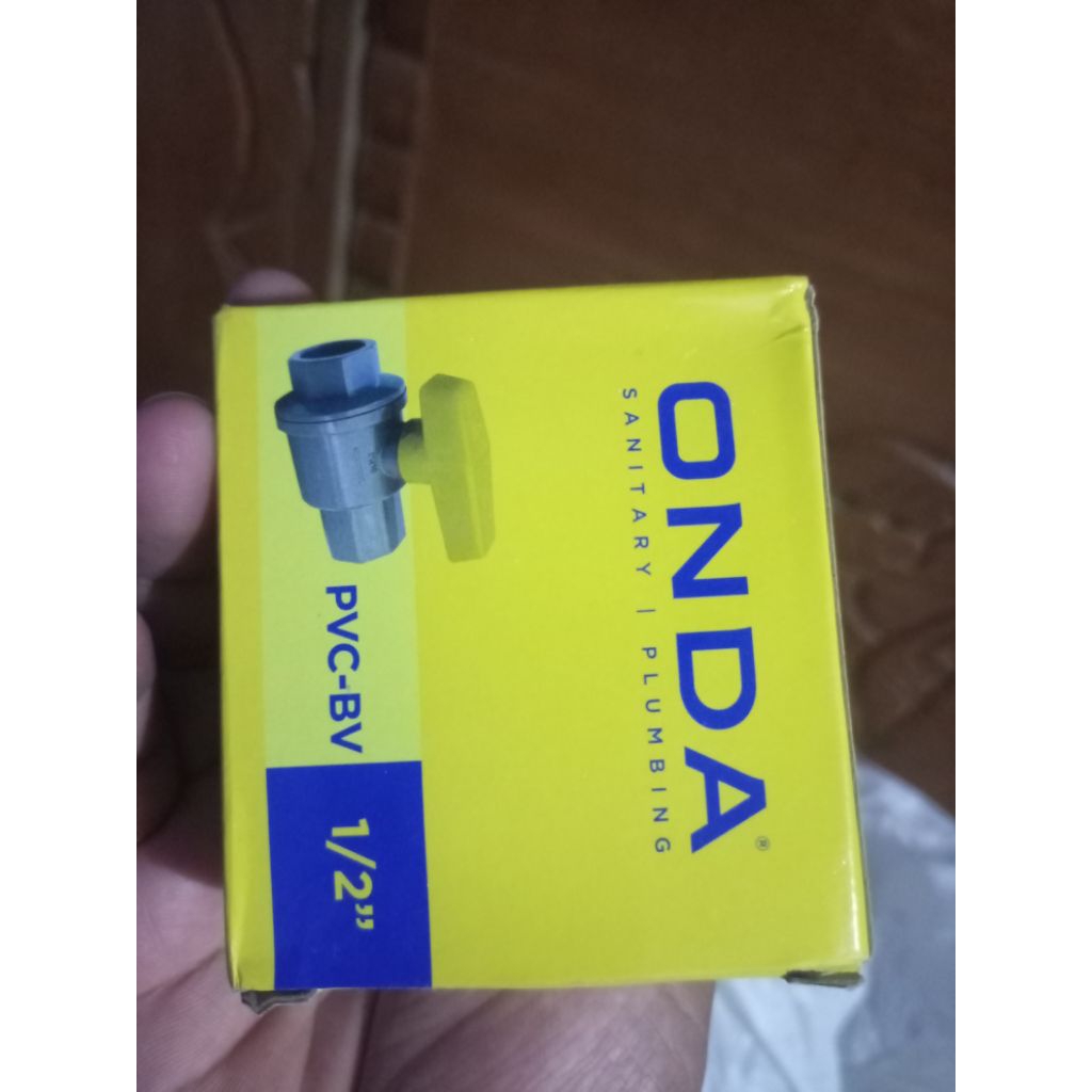 ONDA STOP KRAN ½", STOP KRAN PLASTIK ONDA