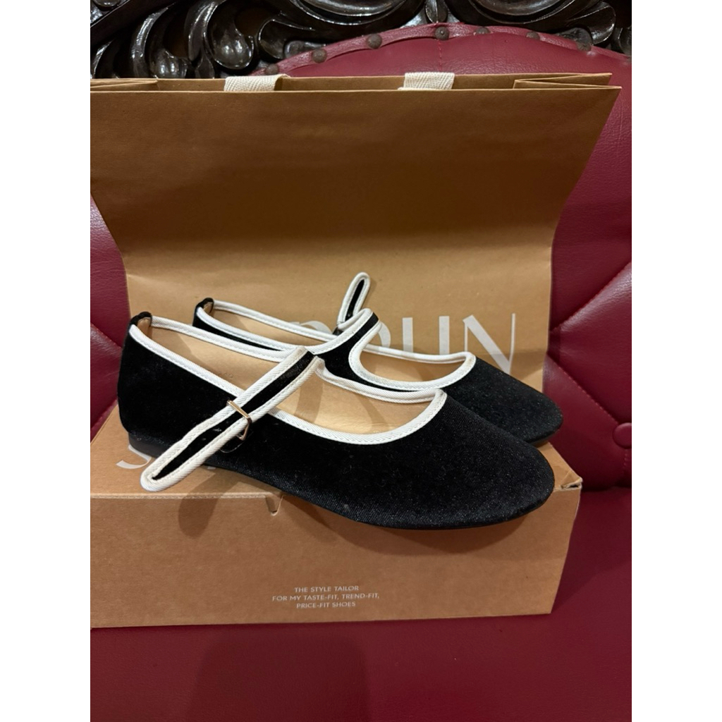 sepatu sappun amila maryjane flats sz 240 preloved original