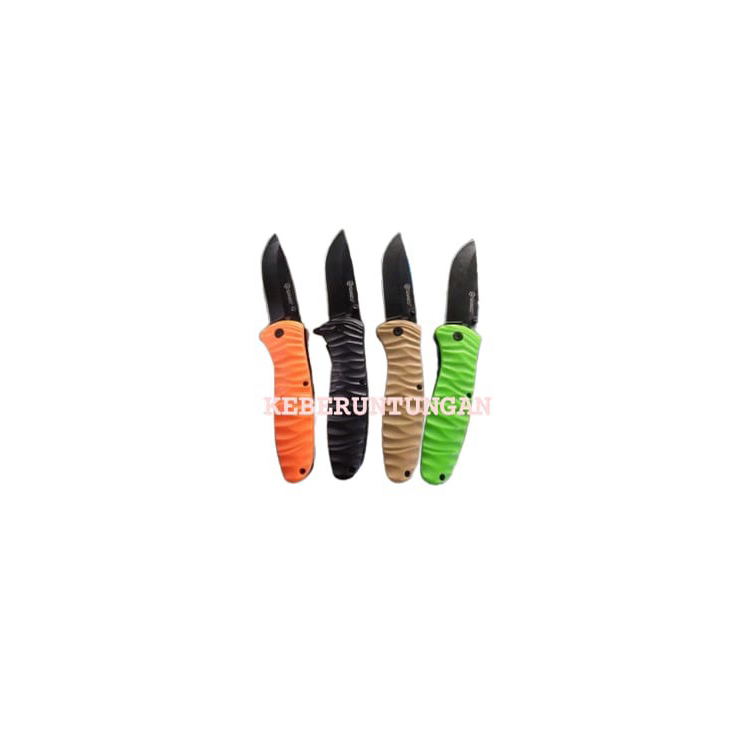 Pisau lipat survival columbia GANZO G622/ survival kit