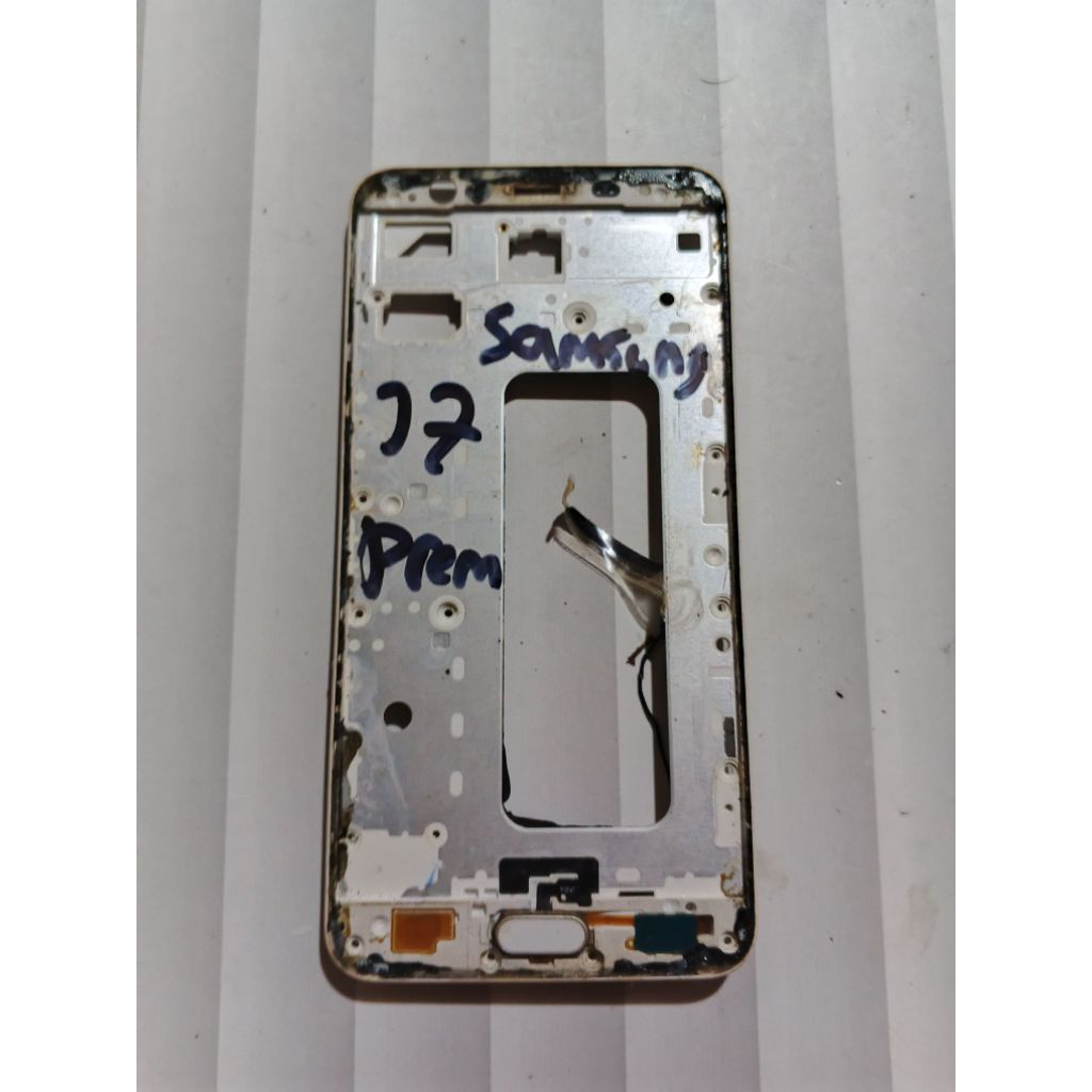 Frame tatakan lcd Samsung S7 Prem original copotan asli