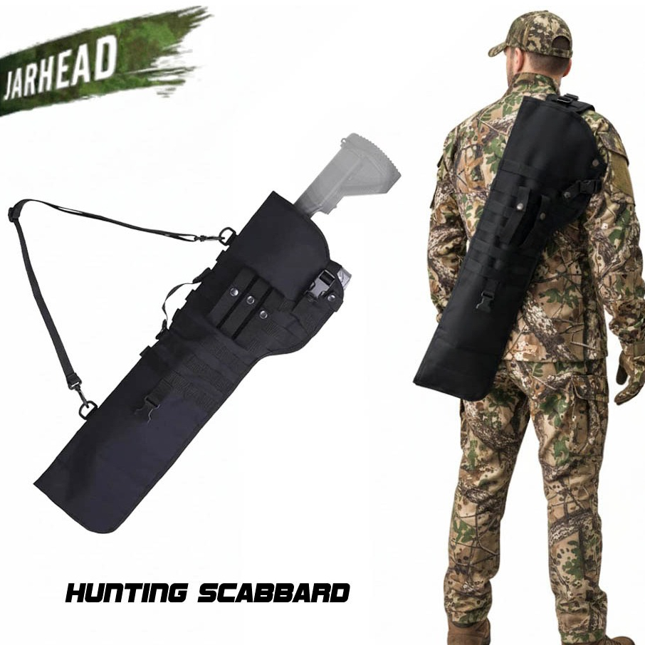 Sarung Senapan Model Tas Slempang Senapan Angin PCP Mini Lipat Portable Carrier Cocok Untuk Blusukan