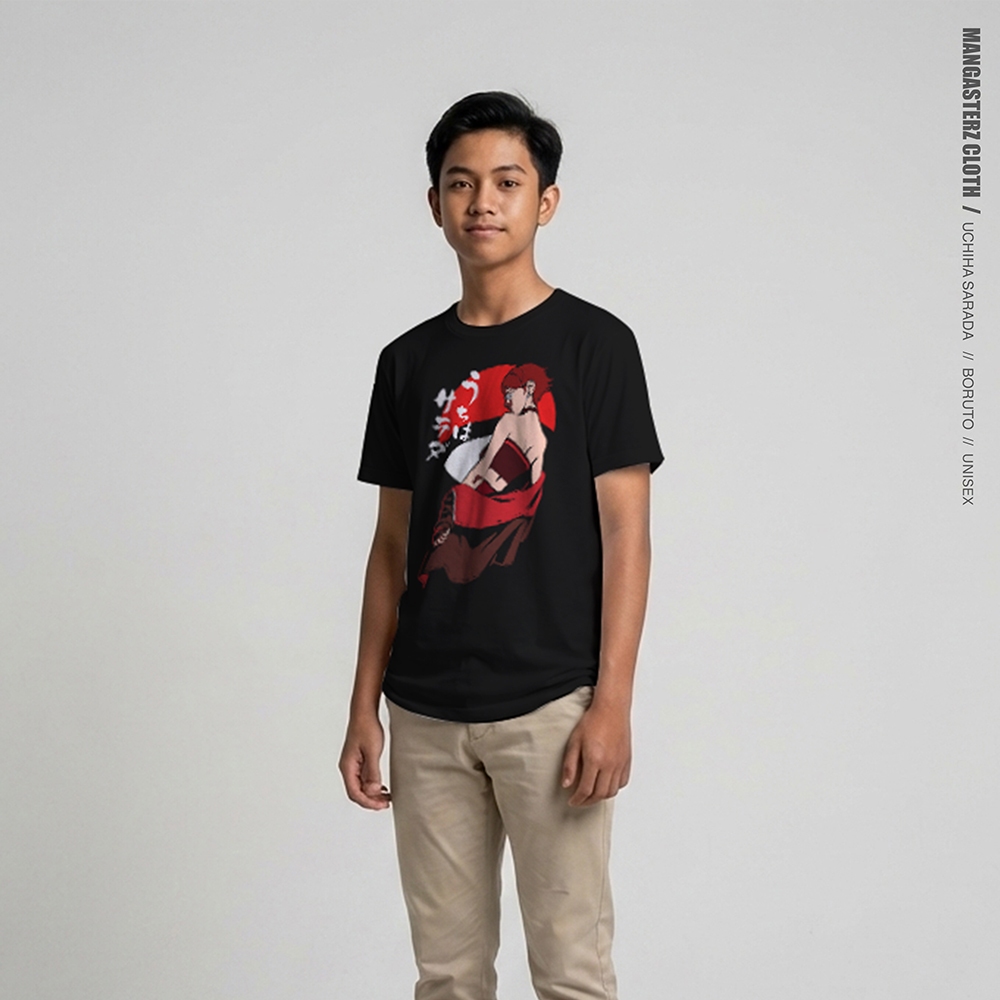 Kaos Sarada Uchiha Kaos Anime Boruto