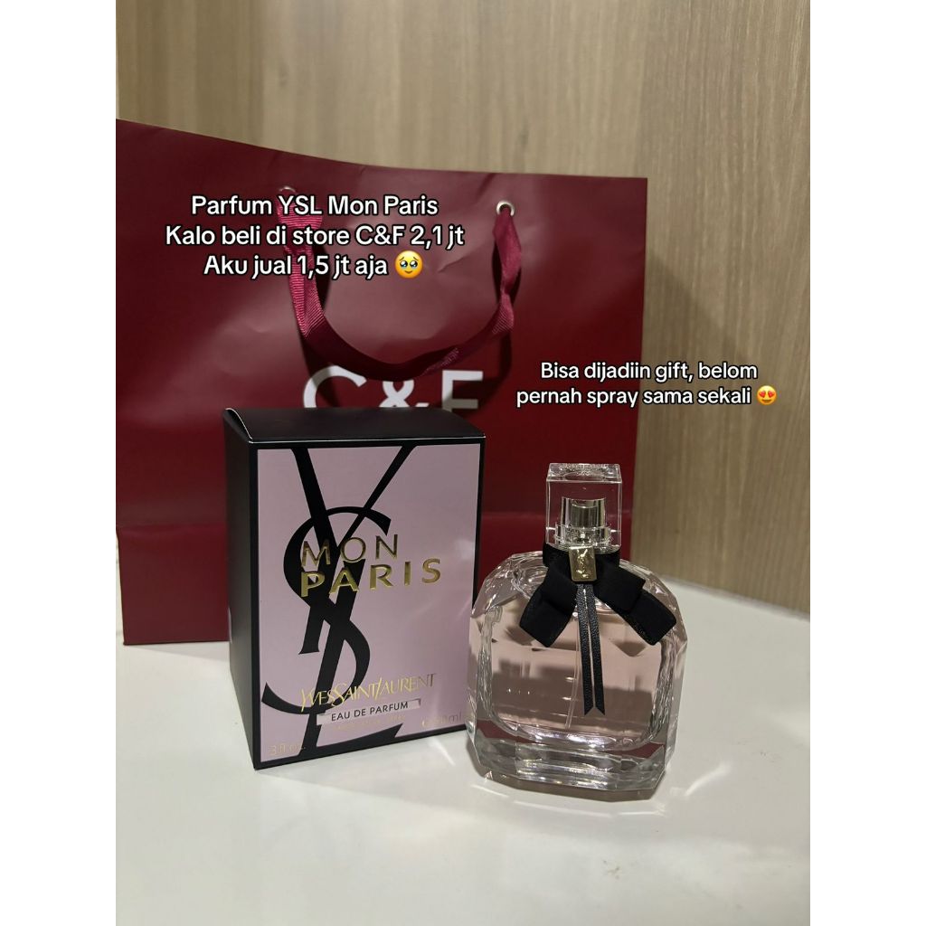 PARFUM PRELOVED YSL Mon Paris