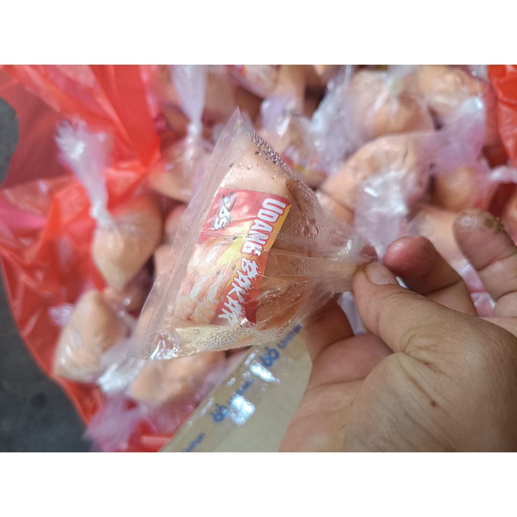 umpan ikan mas udang bakar