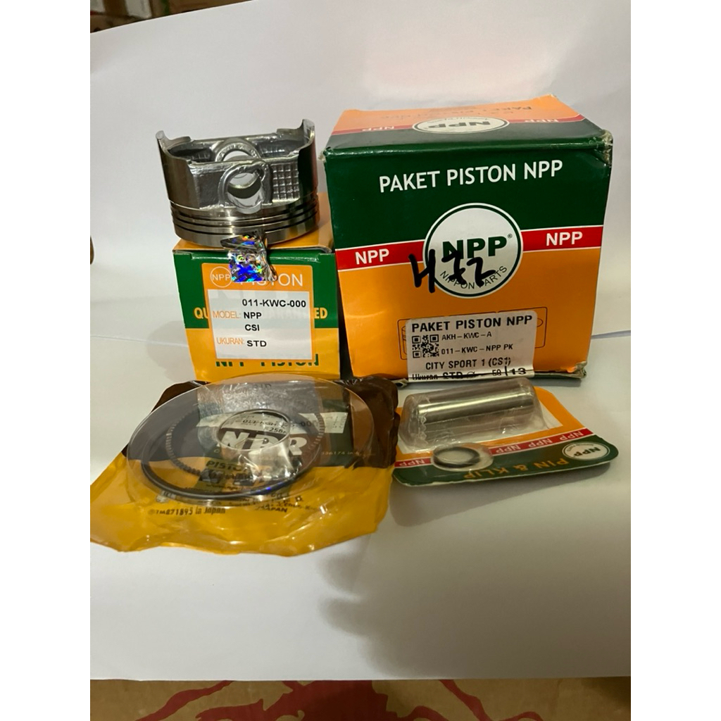 NPP CITY SPORT 1 CS 1 (CS1) Piston Seher Set Kit STD 25 50 75 100 150 200